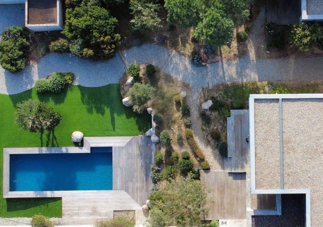 Vue drone Villa Alquimia